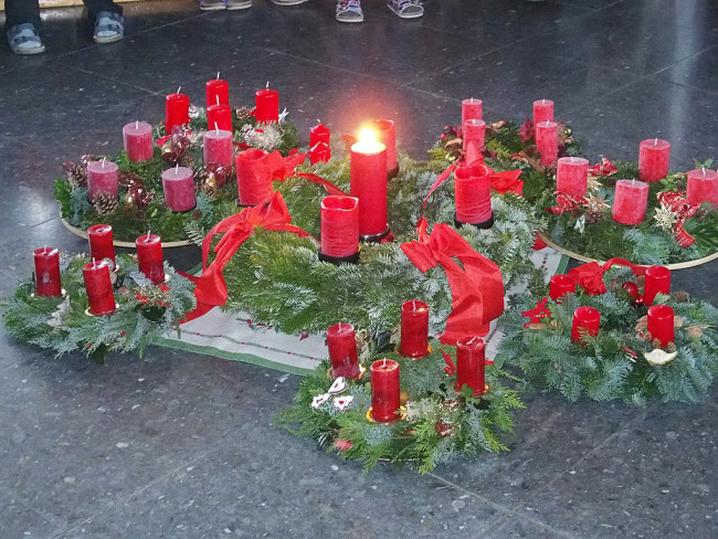 Adventsfeier der Grundschule Merching 